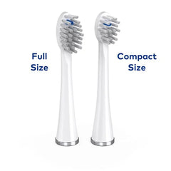 Waterpik Sonic-Fusion Compact Replacement Flossing Brush Heads - White – White (SFRB-2EW)