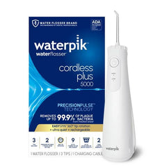 White Cordless Plus 5000 Water Flosser – White (WF-26W010)