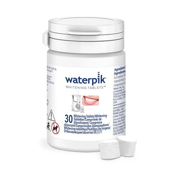 Waterpik Fresh Mint Whitening Refill Tablets  – White (WT-30)