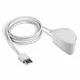 Magnetic USB-A Charging Cable for Cordless Advanced 2.0 Water Flosser – White (WP-580-charger)