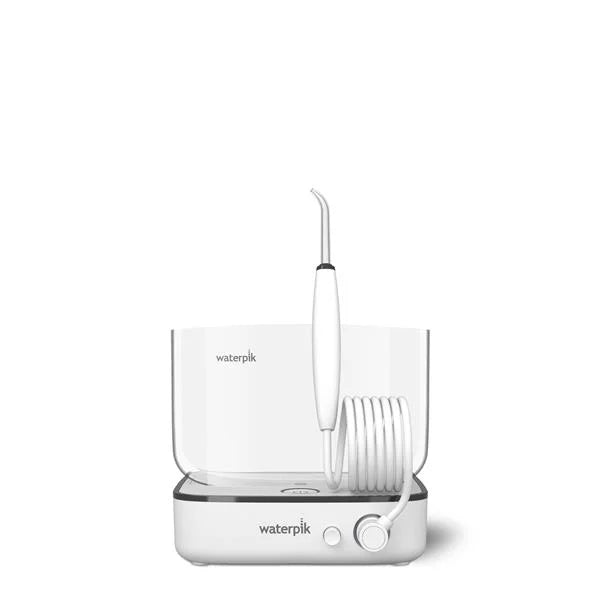Sidekick Water Flosser, White with Chrome – White (WF-04CD010-1)